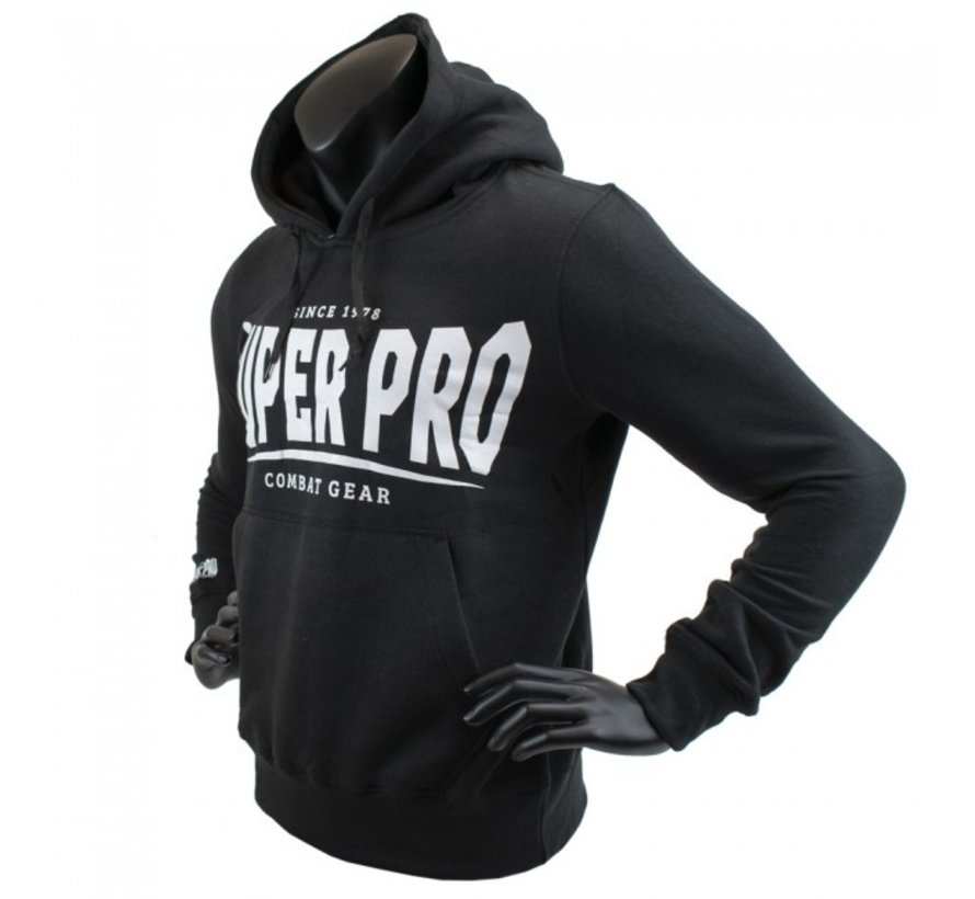 Hoody S.P. Logo Zwart/Wit