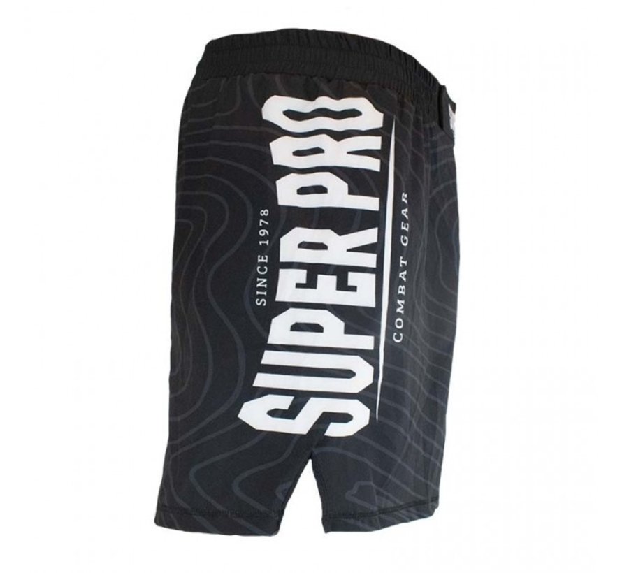 MMA Short Zwart/Wit