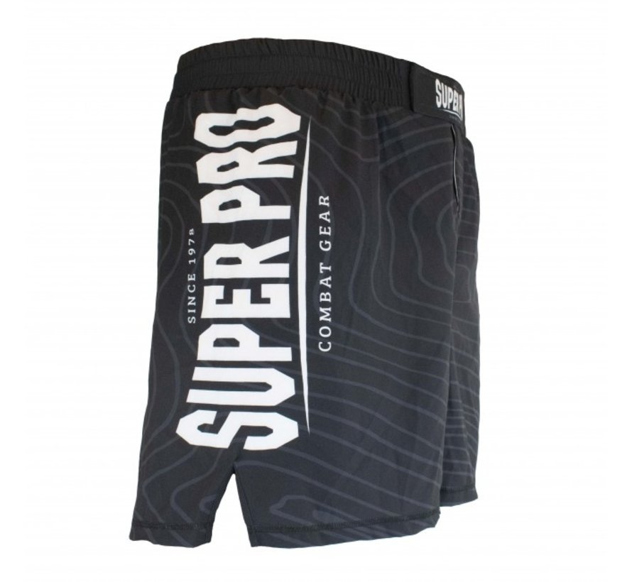 MMA Short Zwart/Wit