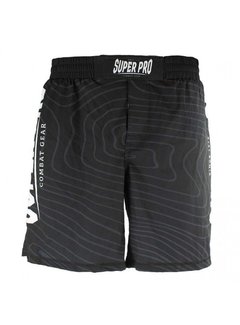 Super Pro MMA Short Zwart/Wit