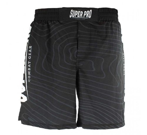 Super Pro MMA Short Zwart/Wit