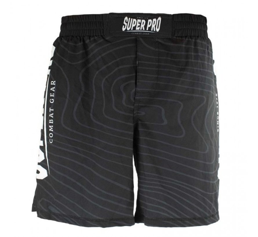 MMA Short Zwart/Wit