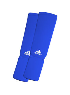 Adidas adidas elastische scheen/wreefbeschermers blauw