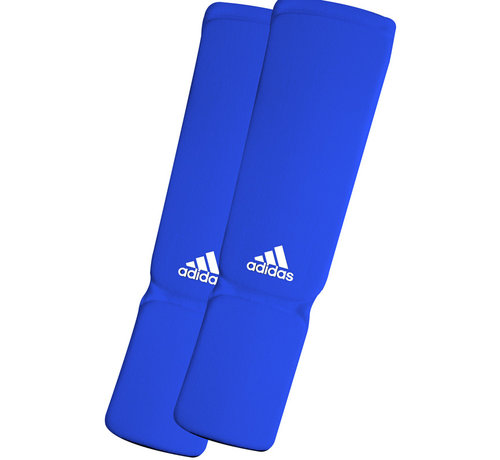 Adidas adidas elastische scheen/wreefbeschermers blauw