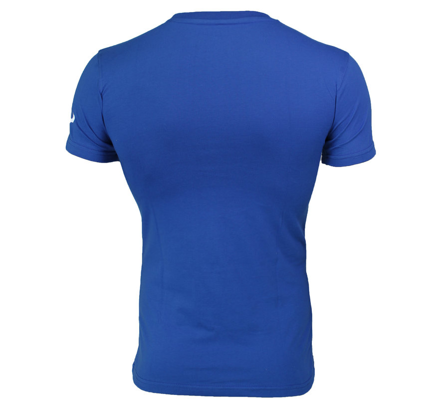 t-shirt blauw Slimfit Panter
