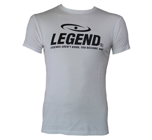Legend t-shirt wit Slimfit