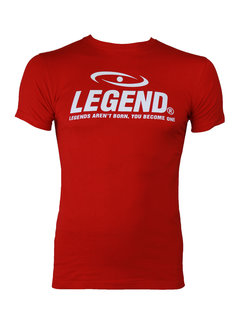 Legend t-shirt rood Slimfit