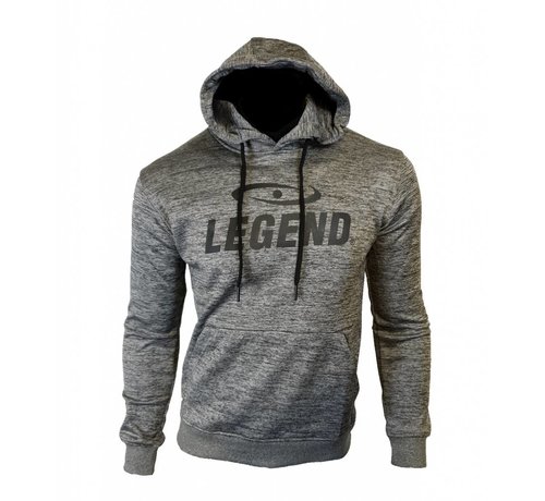 Legend Hoodie unisex  trendy grijs