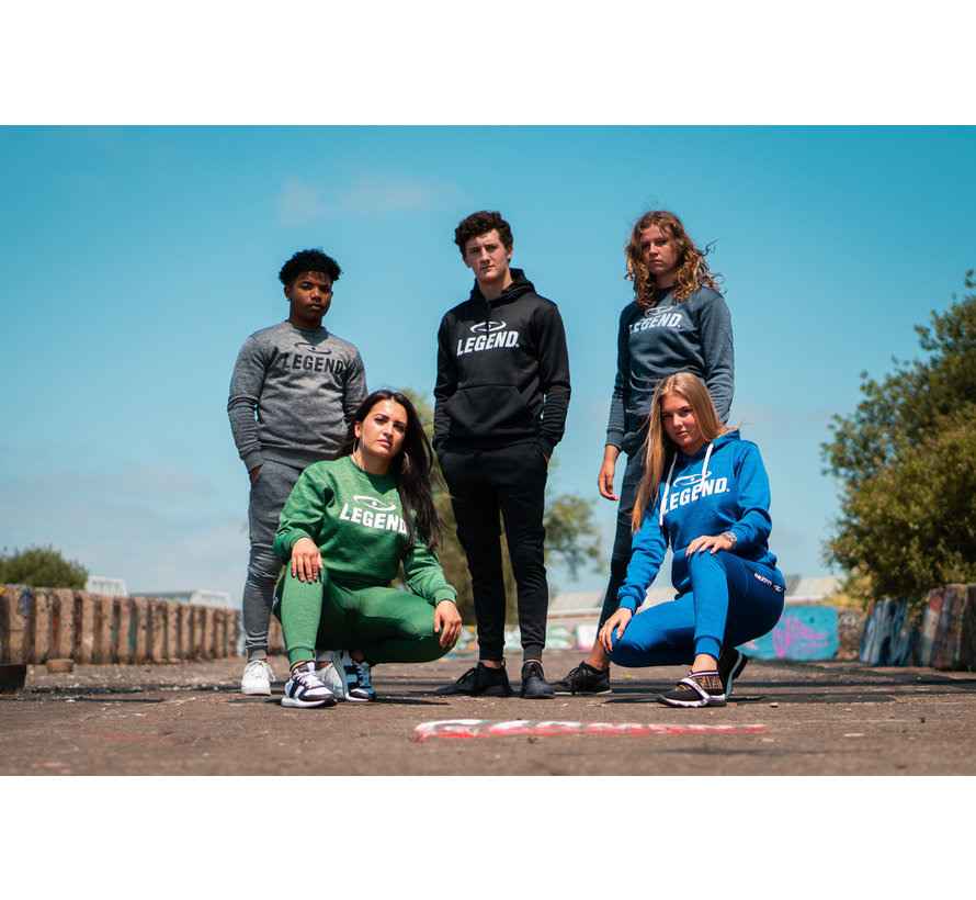 Hoodie unisex trendy grijs