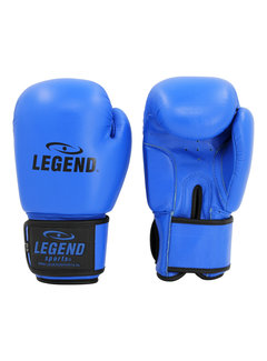 Legend Legend Leren Bokshandschoenen LegendPadding Blauw
