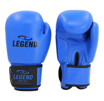 Legend Legend Leren Bokshandschoenen LegendPadding Blauw