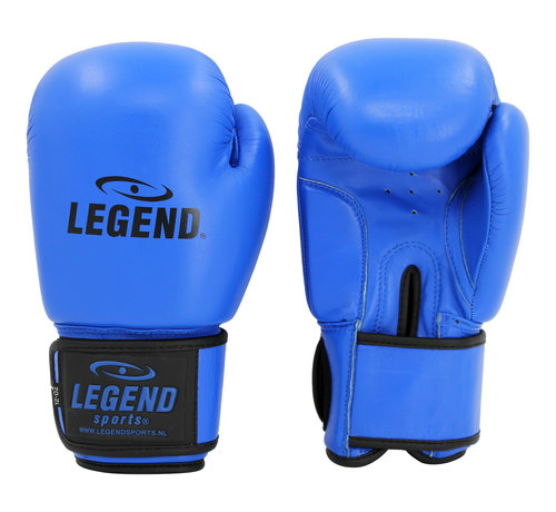 Legend Legend Leren Bokshandschoenen LegendPadding Blauw