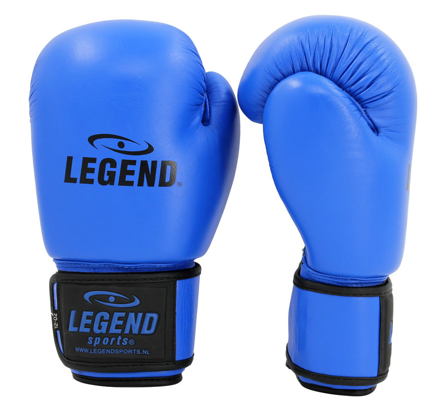 Legend Leren Bokshandschoenen LegendPadding Blauw