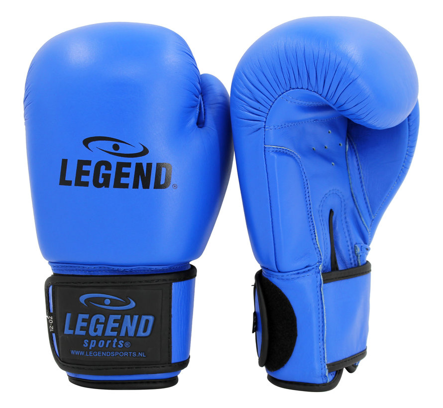 Legend Leren Bokshandschoenen LegendPadding Blauw