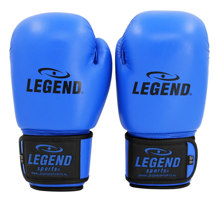 Legend Leren Bokshandschoenen LegendPadding Blauw