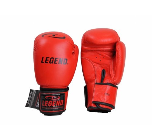 Legend Jeugd bokshandschoenen 6oz Rood