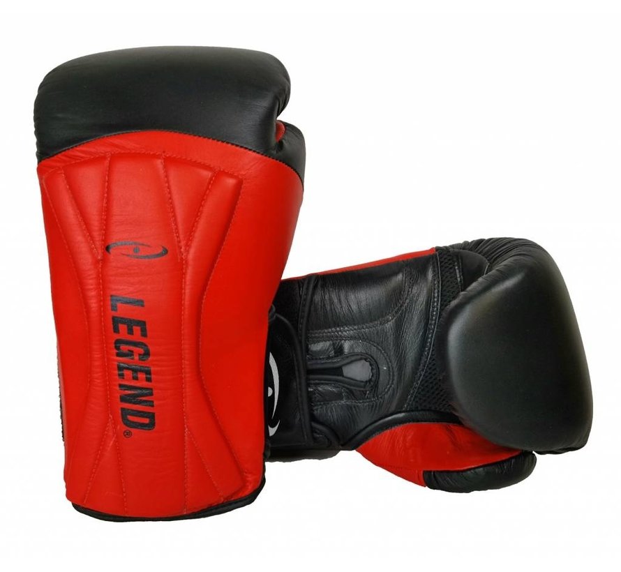 Legend Bokshandschoenen Leer - Legend Power Special Rood