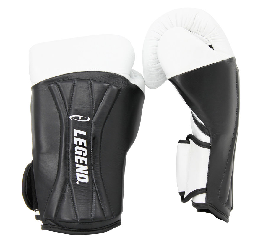 Legend Power Bokshandschoenen van Leer - Speciale Editie Wit