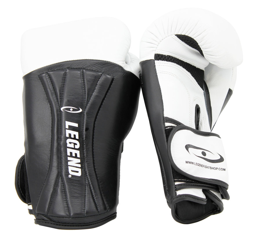 Legend Power Bokshandschoenen van Leer - Speciale Editie Wit