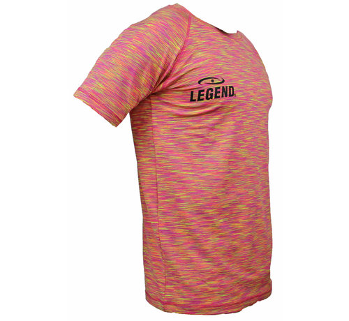 Legend Sportshirt dryfit Geel melange