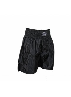 Legend Kickboks- Boks Broekje Lang Model Kids/Volwassenen Zwart Satijn