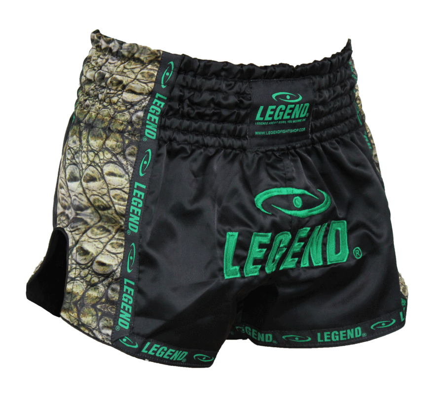 Kickboks broekje groen crock