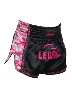 Legend Dames Kickboks broekje Camo roze