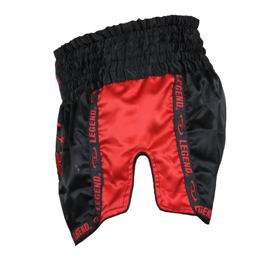 Kickboks broekje rood