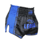 Kickboks broekje blauw mesh