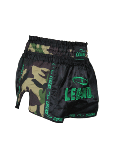 Legend Kickboks broekje Camo Leger