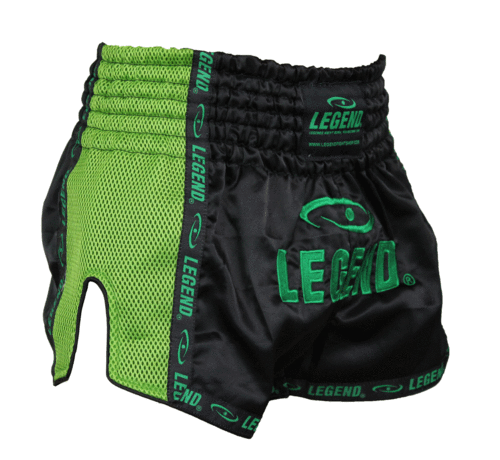 Legend Kickboks broekje Groen Mesh