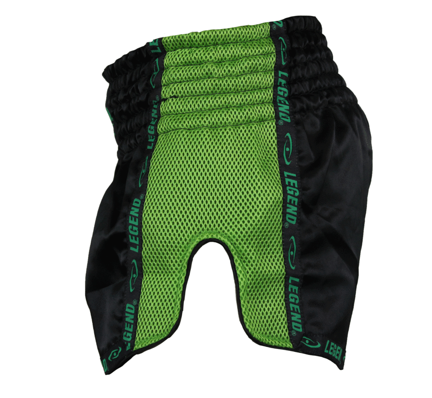 Kickboks broekje Groen Mesh