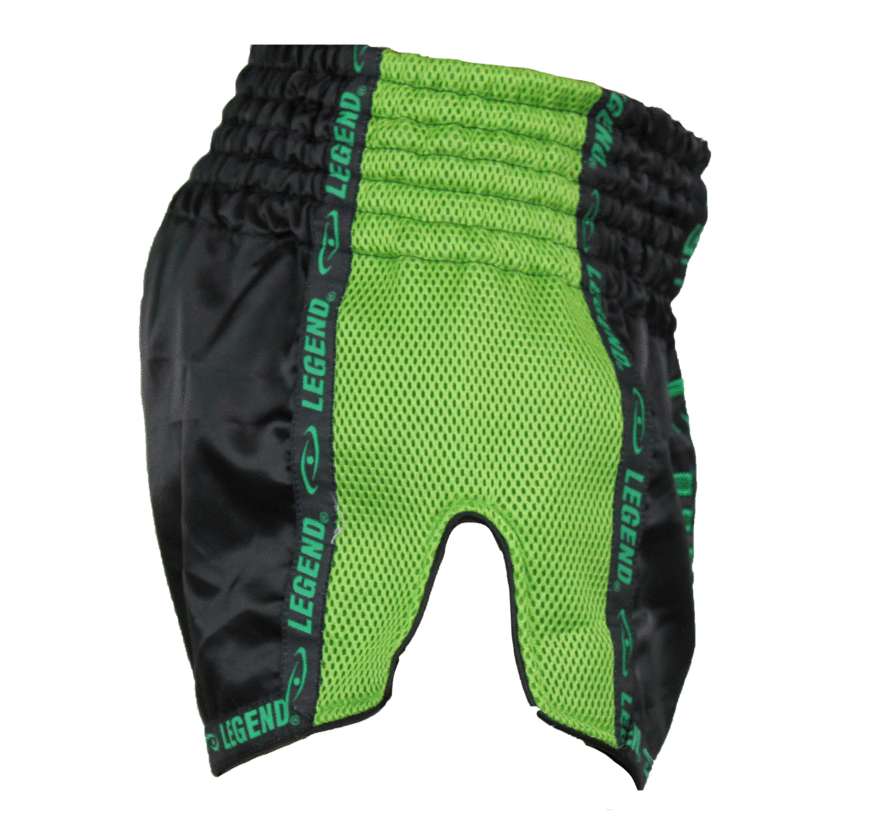 Kickboks broekje Groen Mesh