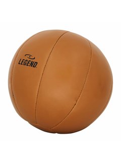 Legend Medicine Ball Retro Bruin Diverse Gewichten Ball Leder 3 Kg