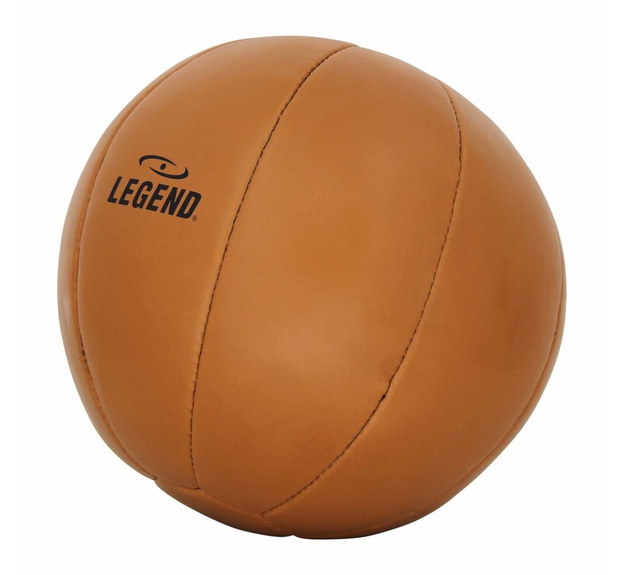 Medicine Ball Retro Bruin Diverse Gewichten Ball Leder 3 Kg