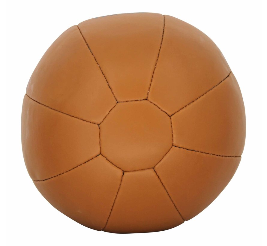 Medicine Ball Retro Bruin Diverse Gewichten Ball Leder 3 Kg