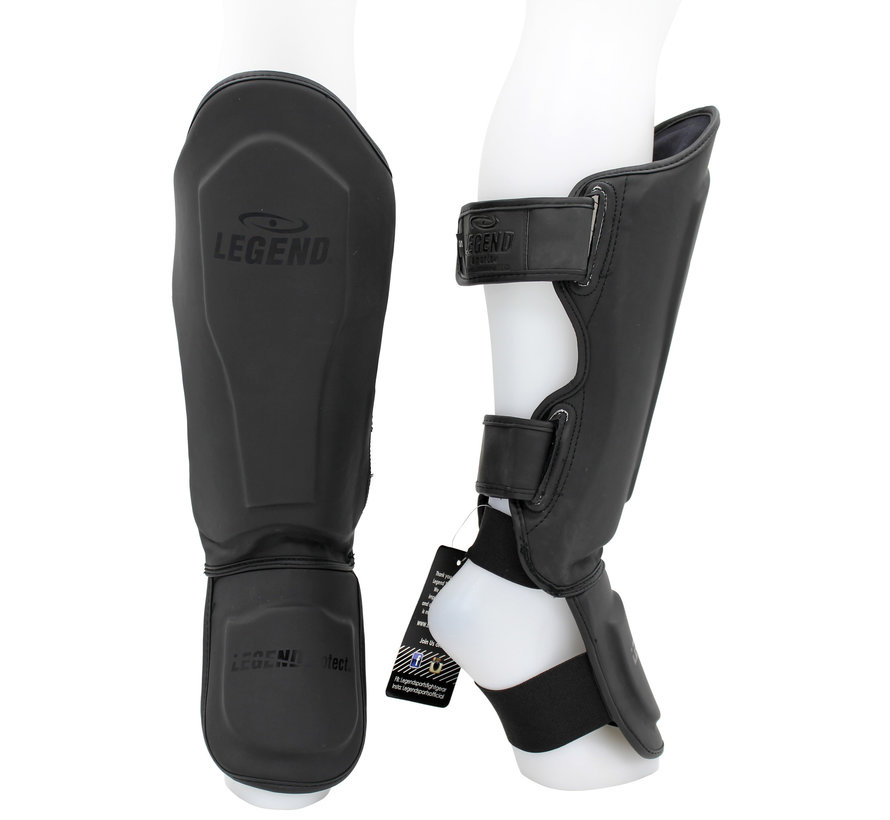 Scheenbeschermers Best zwart - mat