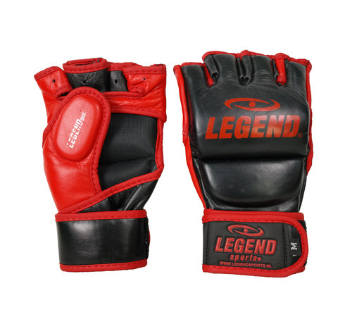 Legend Lederen Bokszak - MMA Handschoenen met duim