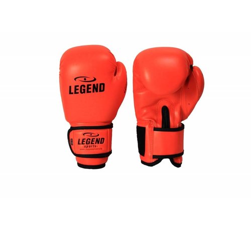 Legend 4-8 jaar Jeugd bokshandschoenen  Neon Oranje