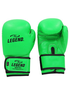 Legend 4-8 jaar Jeugd bokshandschoenen  Neon Groen