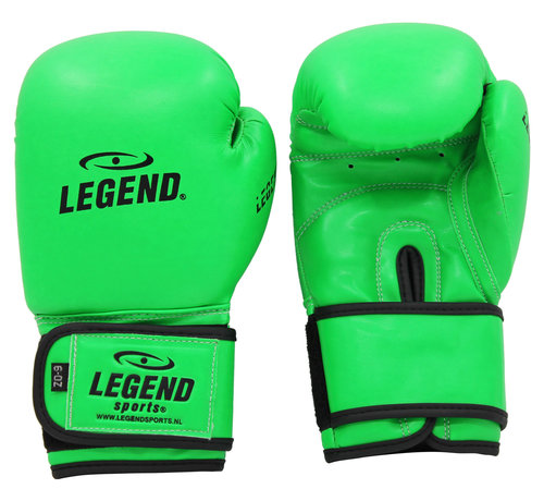 Legend 4-8 jaar Jeugd bokshandschoenen  Neon Groen