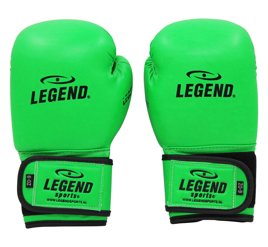 4-8 jaar Jeugd bokshandschoenen  Neon Groen