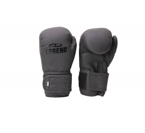 Legend 1-5 jaar Jeugd bokshandschoenen 2 Oz zwart - mat
