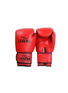 Legend bokshandschoenen  Rood Protect en Power