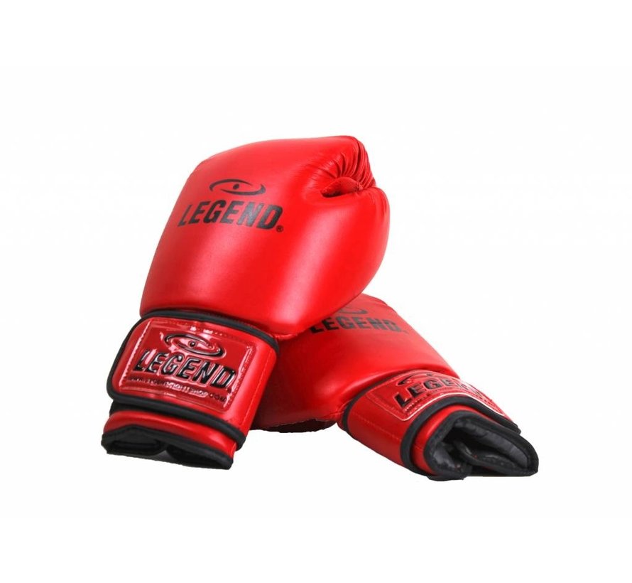 bokshandschoenen  Rood Protect en Power