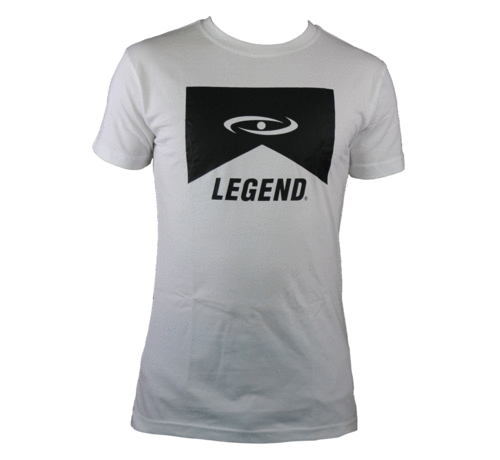 Legend t-shirt wit casual icon