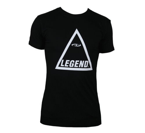 Legend t-shirt zwart triangle