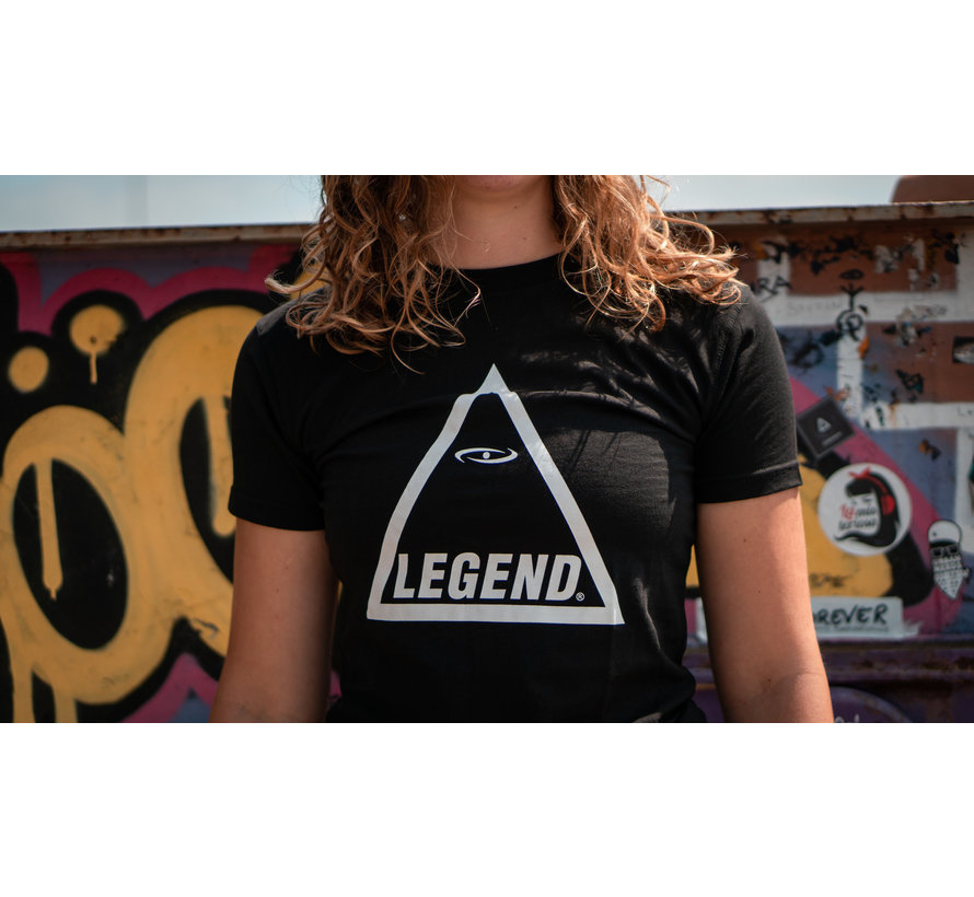 t-shirt zwart triangle