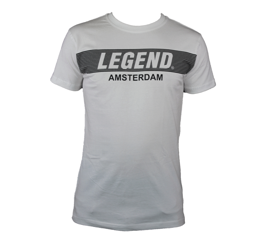 t-shirt wit Amsterdam