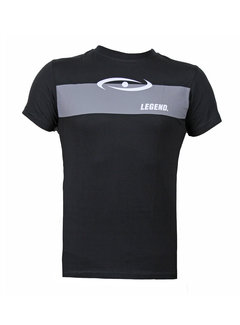 Legend t-shirt zwart grijs vlak